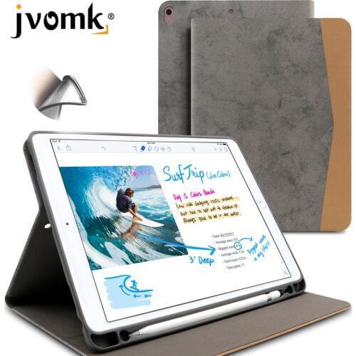 Soft Case For iPad Pro 10.5 inch ( 2017 New ) PU Leather Smart Cover With Pencil Holder Auto Sleep/Wake For Apple iPad Pro 10.5"