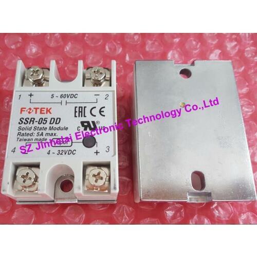 SSR-05DD Authentic original FOTEK SOLID STATE RELAY 5-60VDC, 3-32VDC 5A