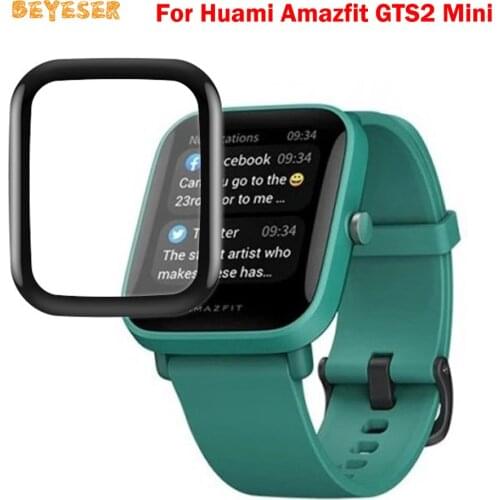 Durable 3D Curved Protective Replacement Film For Huami Amazfit GTS2 Mini Watchband Full Screen Protector Cover Accessories