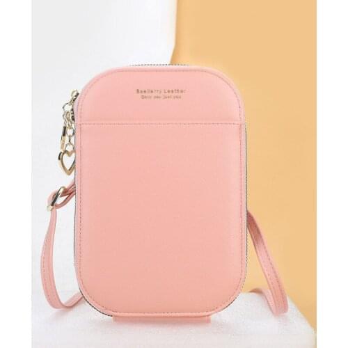Large-capacity Wallet Women PU Leather Messenger Bags Cute Phone Coin Purse Designer Bags Famous Brand Female Bags 2020