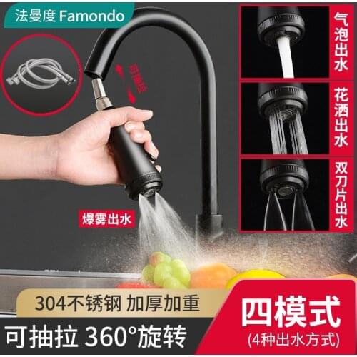 Xiaomi Black Kitchen Faucets