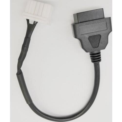 12 pin male female connector 2012-2015 Old Tesla model S OBD II diagnostic harness electronic cable of new energy vehicle