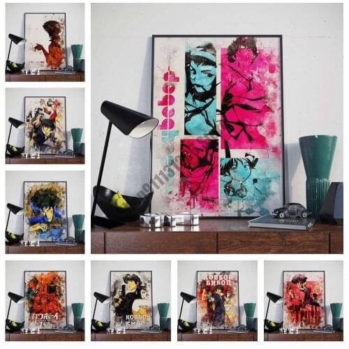 Diamond Embroidery Full Square Japanese Anime Cowboy Bebop 5D Diamond Painting Mosaic Cross Stitch Kits Kids Room Decoration