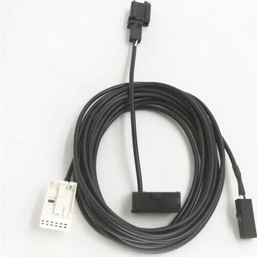 Car Bluetooth 3G Wire Microphone Adapter 12Pin Port For Audi A4 A5 A6 Q5 Q7 S5