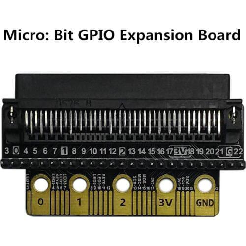 BBC Micro: bit GPIO Expansion Board STEM Programming for Kids Electronic Microbit Gifts DIY Kit Not Including Micro bit Board