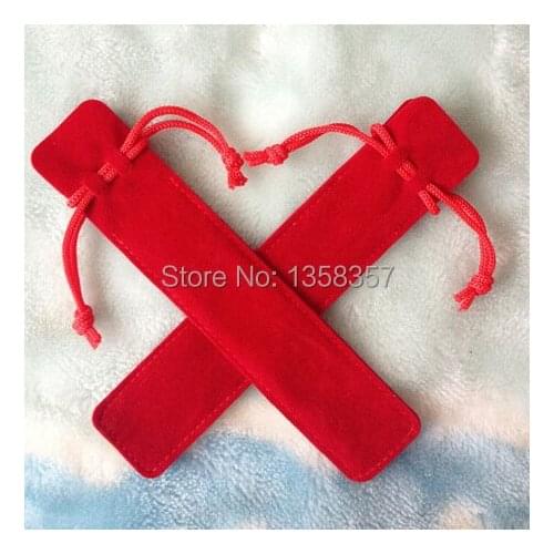Free shiping velvet jewelry pouch velvet pouch pen pouch velvet record pen pouch pen bag custom logo