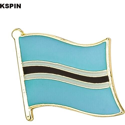 Botswana Metal Lapel Pins Badges On A Pin Brooch Jewelry Rozetten Papier KS-0042