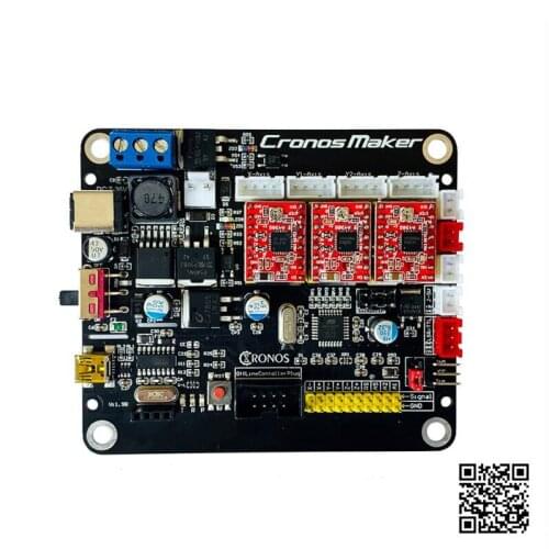 DIY 3-axis GRBL Stepper Motor Driven Control Panel Suitable for Small Laser Engraving Machine Can be Connected to 300W Spindle