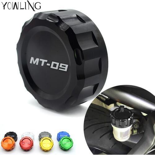 For Yamaha MT 09 MT-09 MT09 FZ09 FJ-09 2013-2017 Motorcycle Accessories CNC Aluminum Rear Brake Fluid Reservoir Cap Cover