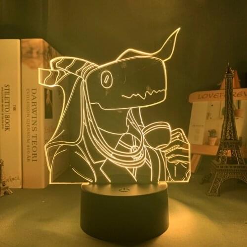 The Ancient Magus Bride Elias Ainsworth Led Night Light for Bedroom Decor Gift Colorful Nightlight Anime 3d Lamp Elias Ainsworth