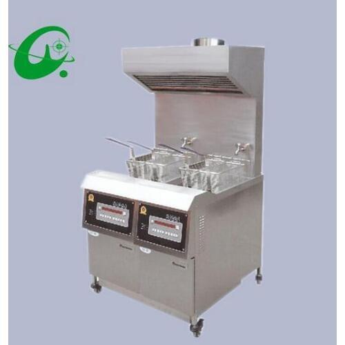 50L Electric Deep fryer (With oll pump) stainless steel air pressure fryer