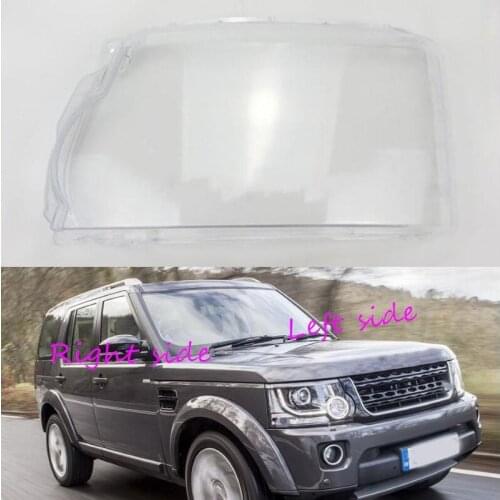 For Land Rover Discovery 4 2014 2015 2016 2017 2018 Car Headlight cover Headlamp Lens Auto Shell Cover