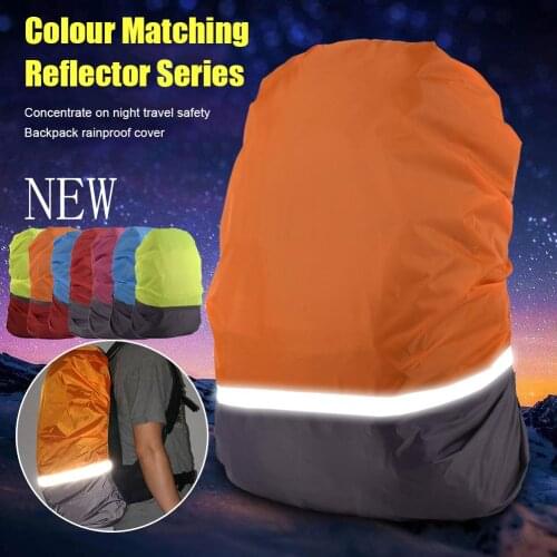 Hot Selling Outdoor Waterproof Bag Rain Cover Reflective Backpack Cover Lightweight Portable Suitable For 18-70l Backpack