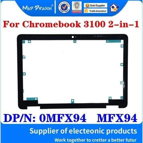 New original LCD Front Trim Cover touch LCD Bezel Cover For Dell Chromebook 3100 2-in-1 Laptops 0MFX94 MFX94 AP2FD000400
