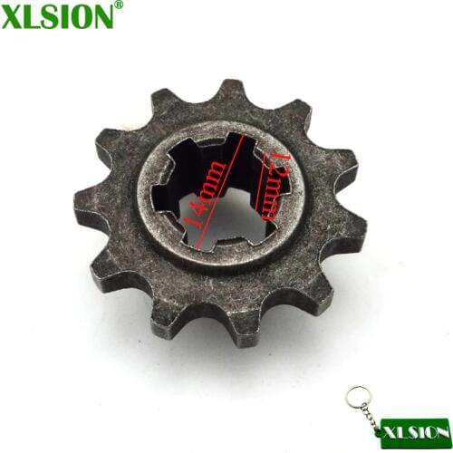 XLSION Front Clutch Drum Gear Box Pinion Chain Sprocket Gear T8F 11 Tooth For 2 Stroke 47cc 49cc Chinese Dirt Bike Minimoto