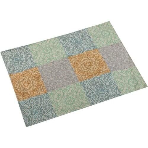 Table Mat Mandala Multicolour Polyester (36 x 0,5 x 48 cm)