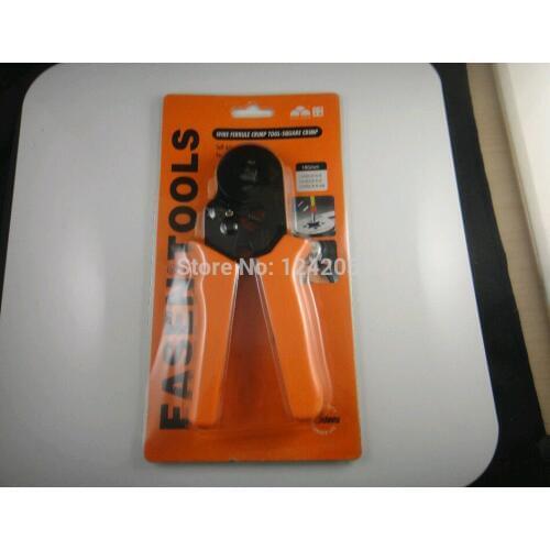 Hand Tool HSC8 6-4 Cable End-Sleeves Adjustable Crimper/Plier Pliers AWG23-10 Cable End Sleeves 0.08-6.0mm2