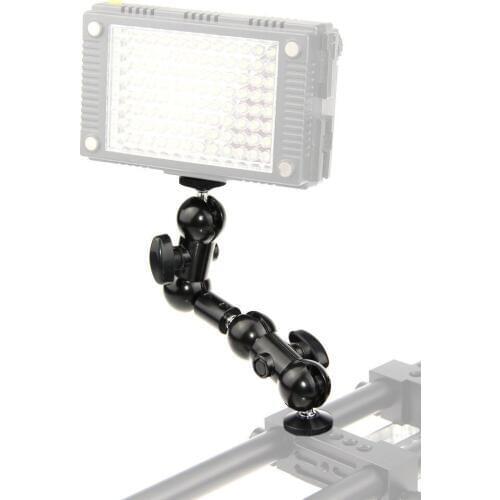 1/4" Articulating Magic Arm Mount Adapter for Camera Monitor LED Light