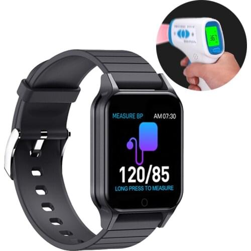 Body Temperature Measure Smart Bracelet IP67 Waterproof Smartwatches Heart Rate Pressure Monitor Forecast Smart band