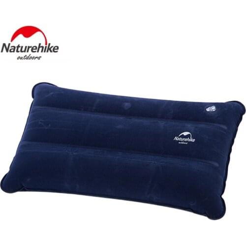 Naturehike 44*27cm Ultralight Square Portable Air Inflatable Outdoor Camping Travel Soft Pillow