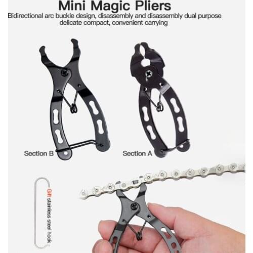 Bicycle Chain Plier Mini Bike Chain Quick Link Wrench MTB Road Cycling Chain Clamp Multi Link Plier Buckle Bike Repair Tools
