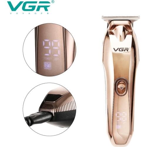 VGR 293 Hair Clipper Professional Personal Care Rechargeable Portable USB Trimmer Barber For Cutting Machine Hairdresser V293