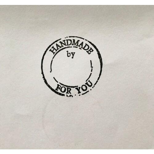 Y1UU Handmade by Silicone Clear Seal Stamp DIY Scrapbooking Embossing Photo Album Decorative Paper Card