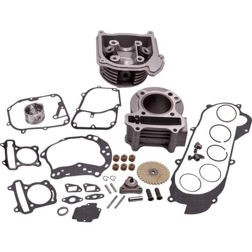 100cc Big Bore Performance 50mm Cylinder W/ 64mm Valve Set for Scooter GY6
