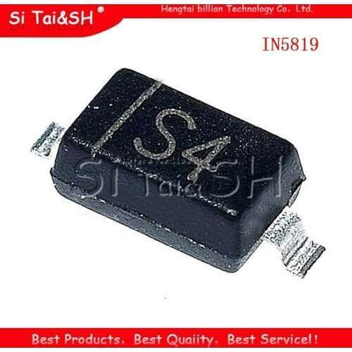 100pcs/lot 0805 S4 B5819WS smd dioden IN5819 SOD-323 Auf Lager