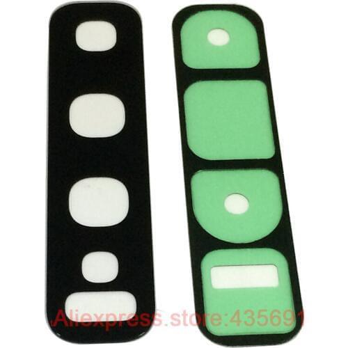 100Pcs/lot Original New Back Camera Glass Lens Cover with Sticker Tape For Samsung S10 S10 Plus Replacement Parts