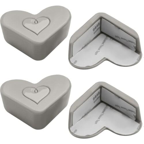 4 PCs Baby Safe Corner Protector Soft Silicone Table Desk Corner Guard Children Safety Edge Guards For Baby Kids Protection