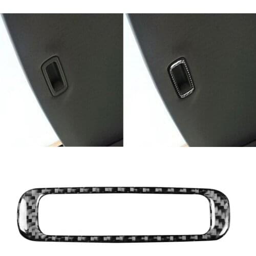 50% Hot Sales!! Skylight Handle Sticker Stylish Dust-proof Carbon Fiber Anti-scratch Car Skylight Handle Cover for Honda Civic 8