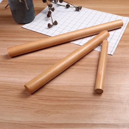 Non-stick Wooden Rolling Pin Cake Fondant Cookies Dumplings Noodles Biscuit Rolling Pin Dough Roller Crafts Kitchen Baking Tool