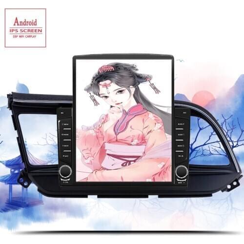 Android 10.0 Radio 6+128G For Hyundai Elantra 6 2018 2019 2020 Car Radio Multimedia Video Player Navigation GPS 2din 2 din dvd