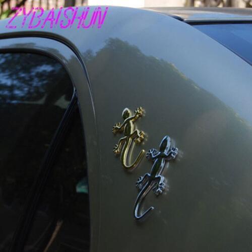 ZYBAISHUN 3D Gecko Car Badge Emblem Stickers for Lexus ES250 RX350 330 ES240 GS460 CT200H CT DS LX LS IS ES RX GS GX-Series