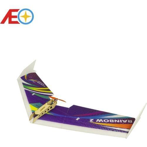 Free Shipping EPP Airplane Model Rainbow Fly Wing 1000mm Wingspan ZAGI RC PLANE EPP plane SPANSWING Delta Wing rc plane