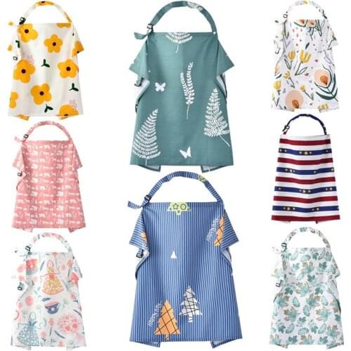 Newborn Breast Feeding Cover Nursing Scarf Infant Blanket Infant Nursing Towel Cloth Baby Stroller Hood Sun Protection Cloth
