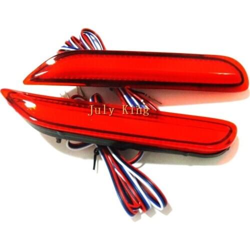 July King LED Brake Lights Case for Infiniti Q30 Q50 Q60 Q70 Q70L QX30 QX80 etc, Streamer Night DRL Brake Blink Turn Signals