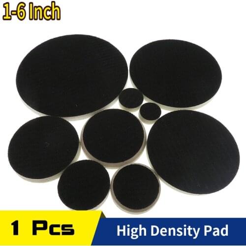 1-6 Inch High Density Interface Pad Sander Backing Pad Polishing Pad Hook and Loop