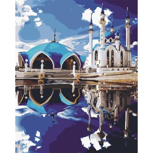 Karma Love 40x50cm Diy Oil Painting By Numbers Animal Picture By Numbers On Canvas Flower Home Decor Unique Gift