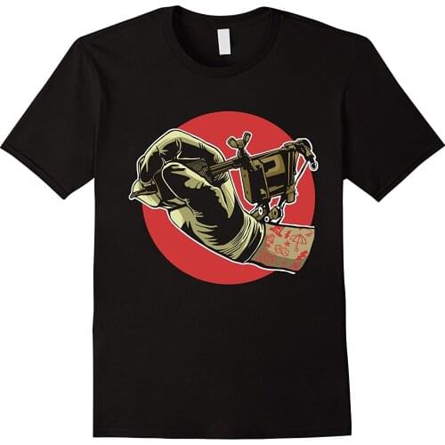 2019 Hot sale Fashion Vintage Tattoo Equipment T-Shirt (tattoo artist shirts) Tee shirt
