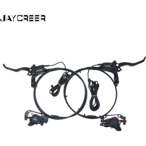 JayCreer Hydraulic Cut-Off Power Brake Handle and Disc Sets For E-Bike Electric Bike