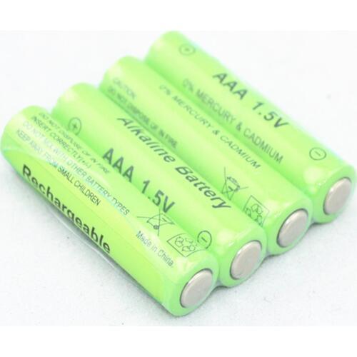 4PCS/lot 1.5V 3000mah AA Battery alkaline Rechargeable Battery 2100mah 1.5V AAA Battery for Flashlight rechargeable Battery