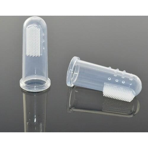 Dog Toothbrush Finger Brush Pet Toothbrush Plush Dog Plus Bad Breath Dental Care Tartar Dog Cat Cleaning Supplies