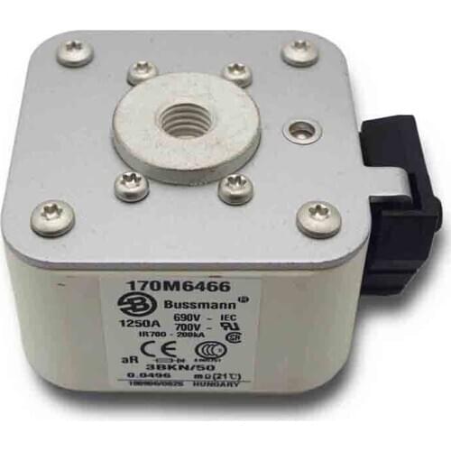 Bussmann Fuse 170M6466 690V 1250A Semiconductor fuse for short circuit protection