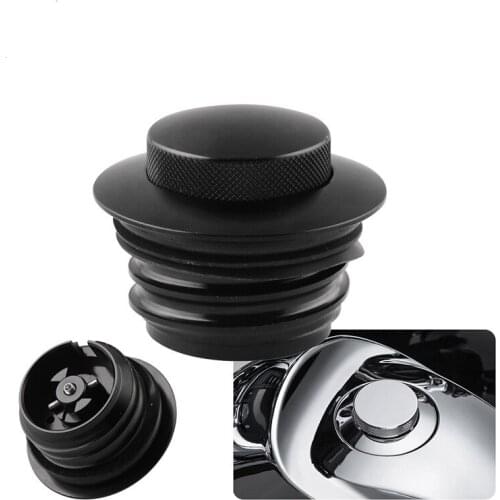 Flush Pop Up Reservoir Gas Cap Vented Fuel Tank Cover Anti-Leakage Fuel Tank Cap For Davidson For Harley Motorcycle Dropshipping