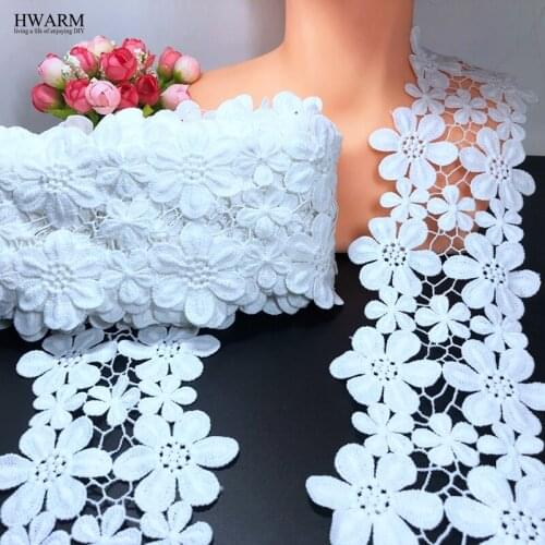 5yard 11cm wedding dress accessories geometric milk silk water soluble lembroidery lace womens hollow double row plum bar code
