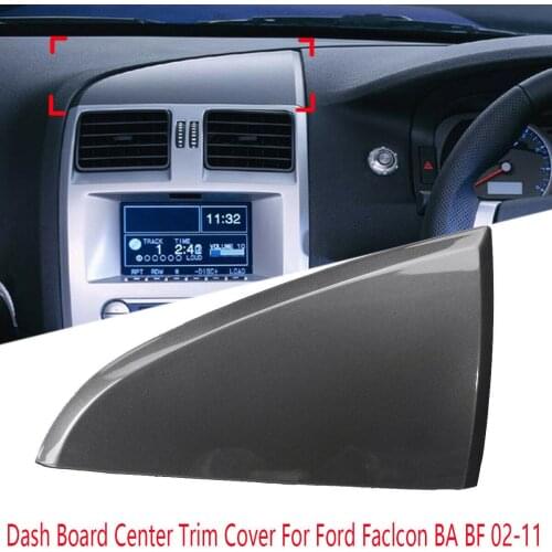 1pc Car Dash Board Center Trim Cover Triangle ICC Unit Auto Interior Decoration Accessories For Ford Falcon BA BF 2002~2011
