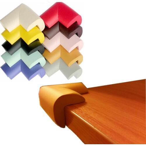 10pcs/lot fashion Shape Foam Desk Table Angle & Corner Guards Child Kids Baby Safety aTRQ0256