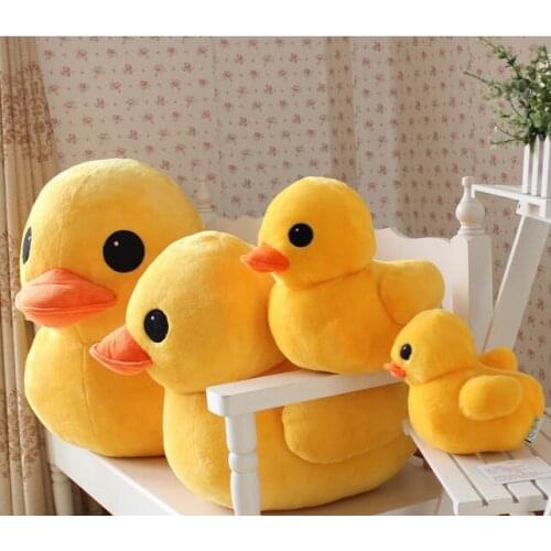 10CM 20cm Cute Yellow Duck Plush Toy Soft Plush T Stuffed Animal Doll Toy Children Children Baby Girl Christmas Gifts